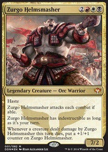 Zurgo Helmsmasher DDN-1 Mythic Good Englisch Foil