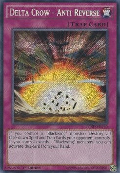 Deltakrähe - Antiumkehrung LC5D-DE140 Secret Rare Excellent Deutsch 1. Auflage