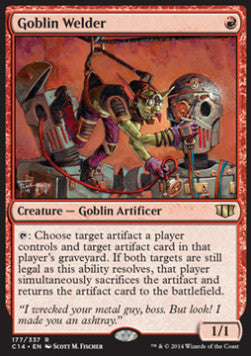 Goblin Welder C14-177 Rare Excellent Englisch