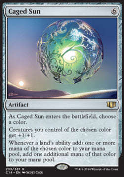 Caged Sun C14-233 Rare Good Englisch