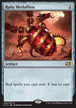 Ruby Medallion C14-265 Rare Light Played Englisch