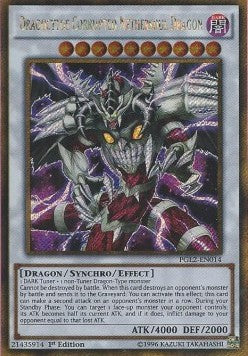 Verdorbener Drachokytos-Niederseelendrache PGL2-DE014 Gold Secret Rare Excellent Deutsch 1. Auflage