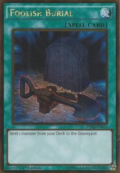 Törichtes Begräbnis PGL2-051 Gold Rare Good Deutsch 1. Auflage