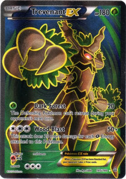 Trevenant EX PRC-145 Ultra Rare Poor Englisch