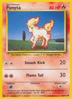 Ponyta BS-60 Common Poor Englisch