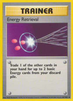 Energie-Zugewinn BS-81 Uncommon Played Deutsch