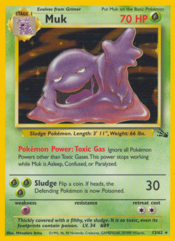 Muk FO-13 Holo Rare Excellent Englisch
