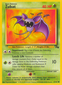 Zubat FO-57 Common Excellent Deutsch