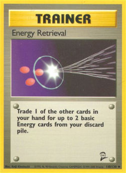 Energy Retrieval B2-110 Uncommon Excellent Englisch