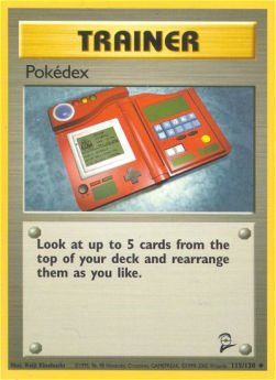 Pokédex B2-115 Uncommon Good Englisch