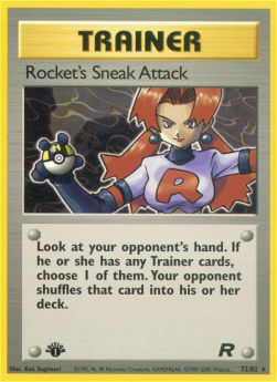 Rocket's Sneak Attack TR-72 Rare Light Played Englisch