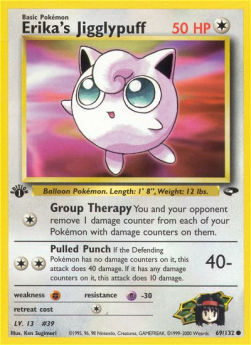 Erika's Jigglypuff GC-69 Common Poor Englisch