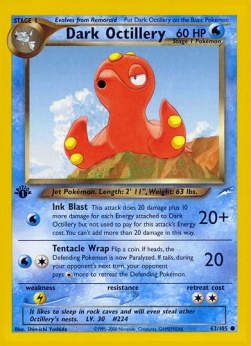 Dark Octillery NDE-62 Common Excellent Englisch