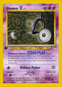 Unown [V] NDE-89 Common Good Englisch