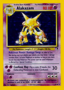 Alakazam LC-1 Holo Rare Near Mint Englisch Reverse Holo AOG-7