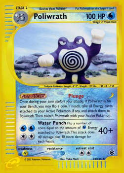 Quappo EX-24 Holo Rare Light Played Deutsch