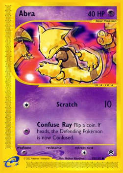 Abra EX-93 Common Excellent Deutsch Reverse Holo