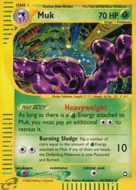 Sleimok AQ-H17 Holo Rare Excellent Deutsch
