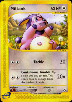 Miltank AQ-94 Common Light Played Deutsch