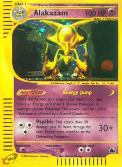 Alakazam SK-H1 Holo Rare Near Mint Englisch