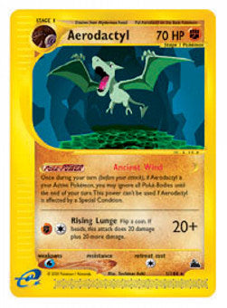 Aerodactyl SK-1 Rare Light Played Deutsch