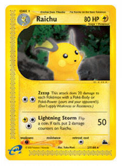 Raichu SK-27 Rare Good Deutsch