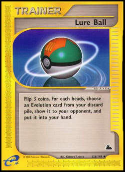 Köderball SK-128 Uncommon Played Deutsch Reverse Holo