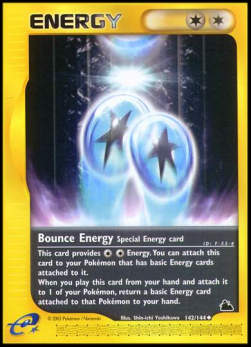 Abprall-Energie SK-142 Uncommon Light Played Deutsch