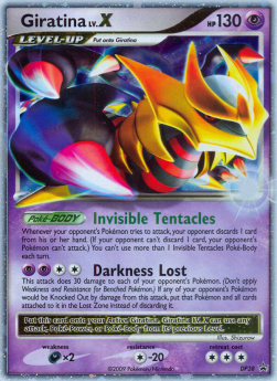 Giratina LV.X DPPR-38 Promo Poor Deutsch