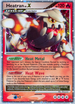 Heatran LV.X DPPR-31 Promo Good Englisch