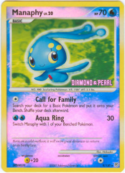 Manaphy Lv.20 BKPR-DP 9 Promo Good Deutsch