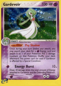 Gardevoir RS-7 Holo Rare Good Englisch Reverse Holo