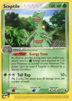 Sceptile (Energy Trans) RS-20 Rare GD Englisch