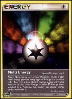 Multi-Energie SS-93 Rare Light Played Deutsch