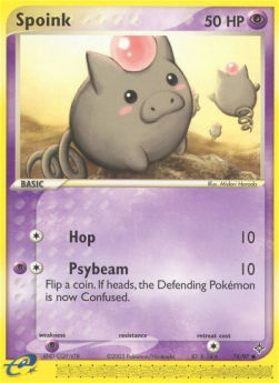 Spoink DR-74 Common Good Deutsch Reverse Holo