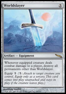 Worldslayer MRD-276 Rare Light Played Englisch