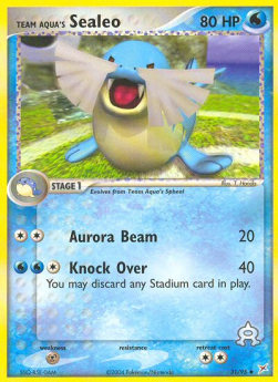 Team Aquas Seejong (Aurora Beam) MA-31 Uncommon Played Deutsch Reverse Holo