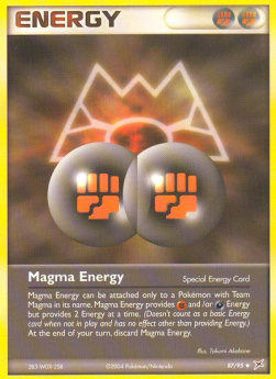 Magma-Energie MA-87 Uncommon Excellent Deutsch