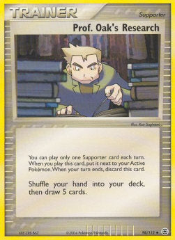Prof. Oak's Research FL-98 Uncommon Excellent Englisch