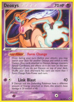 Deoxys DX-16 Rare Light Played Deutsch
