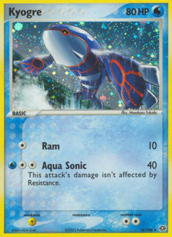 Kyogre EM-6 Holo Rare PO Deutsch