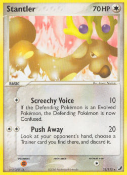 Stantler UF-32 Rare Good Englisch