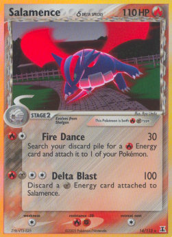 Brutalanda δ Delta Species DS-14 Holo Rare Good Deutsch