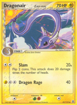 Dragonir δ Delta Species (Slam) DS-41 Uncommon Light Played Deutsch
