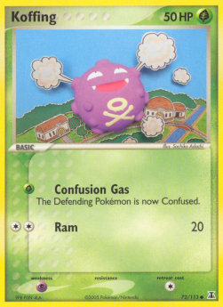 Smogon DS-72 Common Light Played Deutsch Reverse Holo