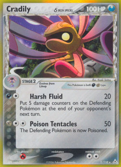 Wielie δ Delta Species HP-2 Holo Rare Light Played Deutsch