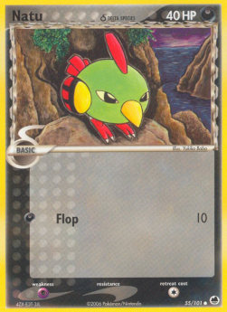 Natu δ Delta Species DF-55 Common Light Played Deutsch
