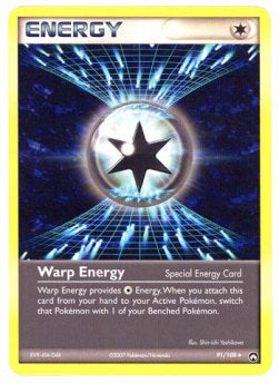 Warp Energy PK-91 Uncommon Light Played Englisch