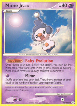 Pantimimi Lv.5 DP-90 Common Light Played Deutsch Reverse Holo