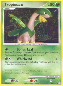 Tropius Lv.28 MT-64 Uncommon Good Englisch